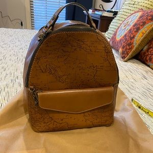 Patricia Nash leather backpack bag